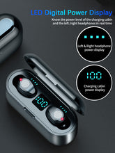 Load image into Gallery viewer, Digital Display Power Wireless Bluetooth Headset