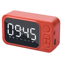 Load image into Gallery viewer, Alarm Clock Bluetooth Speaker Outdoor Portable Wireless