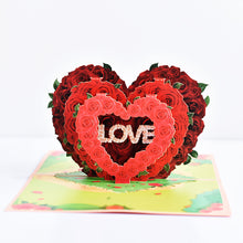 Load image into Gallery viewer, 3D Pop-Up Cards Flowers Birthday Card Anniversary Gifts