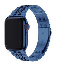 Load image into Gallery viewer, Seven-bead Stainless Steel Solid Metal Strap