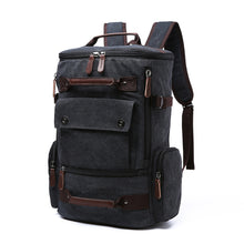 Load image into Gallery viewer, Men's High Quality Vintage Canvas Large Capacity Backpack