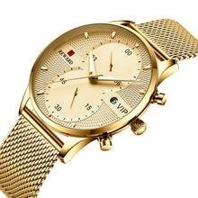 Load image into Gallery viewer, Men's Waterproof Quartz Watch Calendar Watch