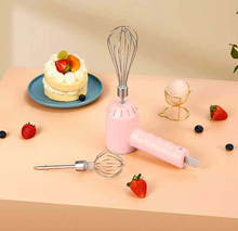 Load image into Gallery viewer, Portable Mini Wireless Electric Egg Beater HandHeld USB