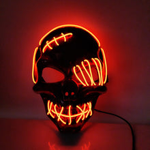 Load image into Gallery viewer, Halloween Scary One-Eyed Pirate Mask Cosplay Led Mask