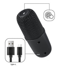 Load image into Gallery viewer, Notebook Computer Game Voice Live Broadcast USB Microphone