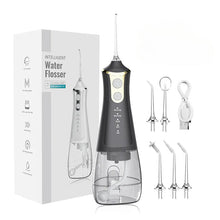 Load image into Gallery viewer, Portable Irrigator Dental Floss DIY Mode 5 Jets Water Flosser Pick Mouth Washing Machine Cleaning Teeth Toothpicks with Thread
