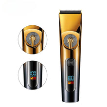 Load image into Gallery viewer, Adjustable Hair Clipper Electric Hair Trimmer For Men  Beard Machine Barber Hair Cutting Kit For Men Rechargeable
