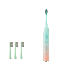 Load image into Gallery viewer, Student Party Ultrasonic Electric Toothbrush Adult USB Rechargeable 7 Level Waterproof Multi-Position Brush Head
