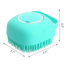Load image into Gallery viewer, Silicond Bath Body Brush Shower Scrubber With Dispenser Soft Massager For Baby Children and Pet
