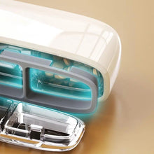 Load image into Gallery viewer, Portable Pill Dispenser Multi-Purpose Medicine Storage Organizer Daily Pill Storage Case Vitamin Fish Oil Supplements Pill Box
