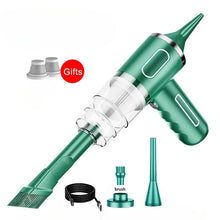 Load image into Gallery viewer, 9600000Pa Wireless Car Vacuum Cleaner 5 in1 Strong Suction Dust Catcher Portable Handheld Wet Dry Vacuum Cleaner Air Duster
