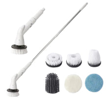 Load image into Gallery viewer, 6 in 1 Electric Cleaning Brush Cordless Electric Spin Cleaning Scrubber Shower Cleaning Brush Kitchen Bathroom Cleaning Gadgets
