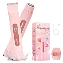 Load image into Gallery viewer, LCD Screen Hair Removal Device: Dual Waterproof Heads, Full Body Pain-Free Trimming for Women
