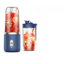 Load image into Gallery viewer, Portable Small Electric Juicer Stainless Steel Blade Cup Juicer Fruit Automatic Smoothie Blender Kitchen Tool
