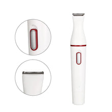 Load image into Gallery viewer, 4 in 1 Women's Shaver Full-body Electric Hair Remover Teenage Girls Shave Razor Female All Body Intimate Area Intim Shaving Tool
