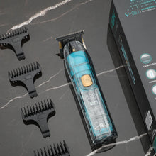 Load image into Gallery viewer, Hair Clipper Waterproof Hair Trimmer Cordless Hair Cutting Machine T-Blade Haircut Transparent Zero Cutting Machine
