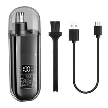 Load image into Gallery viewer, Portable Electric Nose Ear Trimmer HIENA Cordless razor Mini Pocket Hair Eyebrow Trimmers for Men usb Rechargeable hair Clipper
