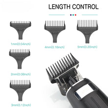 Load image into Gallery viewer, Hair Clipper Rechargeable Hair Trimmer Cordless Hair Cutting Machine Bald Head Haircut Electric 0mm Cutting Blade
