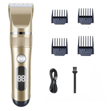 Load image into Gallery viewer, Professional Hair Clipper Haircuter Men's Barber Beard Trimmer Rechargeable Hair Cutting Machine Hair Trimmer For Men Shaver
