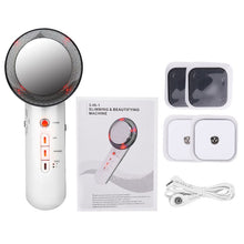 Load image into Gallery viewer, 3 In 1 Ultrasonic Far Infrared EMS Facial Body Slimming Massager Skin Care Weight Loss Muscular Massage Firming Beauty Machine
