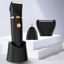 Load image into Gallery viewer, All in 1 Electric Hair Trimmer Public Groin Bikini Trimmer for Whole Body Ball Shaver Clipper Grooming Kit Male Epilator Razor
