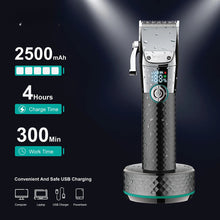 Load image into Gallery viewer, Professional Hair Clipper Men's Barber Beard Trimmer Rechargeable Hair Cutting Machine Hair Trimmer For Men Shaver Haircuter
