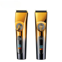 Load image into Gallery viewer, Professional Hair Trimmer Electric Hair Clipper IPX6 Waterproof Haircuts Machine LED Display Barber Trimmer for Men
