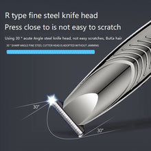 Load image into Gallery viewer, USB Rechargeable Hair Clipper Hair Clipper Oil Head Clipper Hair Carving Carving White Beard Trimming
