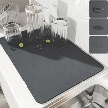 Load image into Gallery viewer, Super Absorbent Drainer Placemat for Kitchen - 2 Colors
