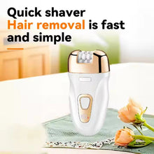 Load image into Gallery viewer, Women Electric Epilator Rechargeable Hair Remover Waterproof Callus Remover Women' Shaver For Legs Bikini Area
