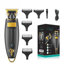 Load image into Gallery viewer, Hair Clipper Rechargeable Hair Trimmer Cordless Hair Cutting Machine Bald Head Haircut Electric 0mm Cutting Blade
