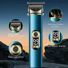 Load image into Gallery viewer, Rechargeable Hair Clipper Men's Waterproof Cordless Hair Trimmer
