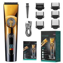 Load image into Gallery viewer, Adjustable Hair Clipper Electric Hair Trimmer For Men  Beard Machine Barber Hair Cutting Kit For Men Rechargeable
