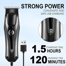 Load image into Gallery viewer, Hair Clipper Professional Hair Cutting Machine Rechargeable Barber Hair Trimmer Cordless New Style Haircut Clipper for Men
