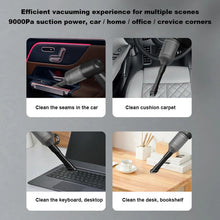 Load image into Gallery viewer, Wireless Car Vacuum Cleaner Cordless Handheld Auto Vacuum Home &amp; Car Dual Use Mini Vacuum Cleaner with Built-in Battrery
