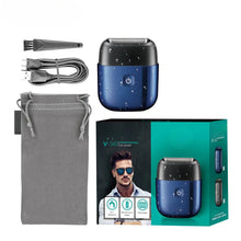 Load image into Gallery viewer, Hair Trimmer Professional Waterproof Travel Mini Beard Trimmer IPX7 Portable Reciprocating Foil Trimmer for Men
