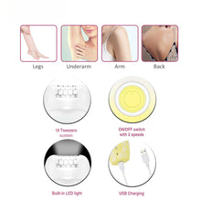 Load image into Gallery viewer, Women Hair Trimmer Professional Hair Removal Tool Electric Epilator Lady Shaver Waterproof Hair Remover Women
