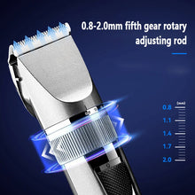 Load image into Gallery viewer, Rechargeable Cordless Hair Clipper Men Grooming Professional Electric Hair Clipper Beard Haircut Edge Sketch

