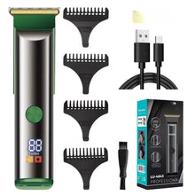 Load image into Gallery viewer, Professional Men's Hair Clipper New Multi Functional Beard Barber USB Charging Portable Cordless Hair Trimmer
