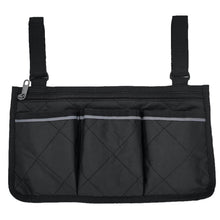 Load image into Gallery viewer, Cycling Walker Bag Rollator Organizer Pockets Wheelchair Scooter Stroller Side Bag for Sundries Wallet Snacks Storage Use
