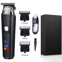 Load image into Gallery viewer, Bald Grooming Clipper Professional Electric Hair Trimmer for Men Barber 0mm Cutter Machine Beard Trimmer Men's Shavers Razors
