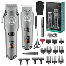 Load image into Gallery viewer, Waterproof Combo Set Professional Hair Trimmer Rechargeable Hair Clipper For Men Electric Hair Cutting Machine
