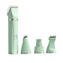Load image into Gallery viewer, 4 in 1 Electric Pet Hair Trimmer Grooming Clippers Cat Trimer Nail Grinder Professional Rechargeable Haircut Machine For Dogs
