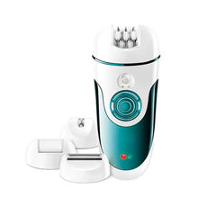 Load image into Gallery viewer, 4 In1 Women Epilator Electric Female Face Hair Removal Lady Shaver Bikini Trimmer Body Depilatory Leg Rechargeable Depilation
