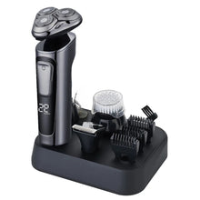 Load image into Gallery viewer, Waterproof Electric Shaver for Men USB Rechargable Professional Nose Hair Trimmer Hair Cutter Set for Men Adult Wet-Dry Dual Use
