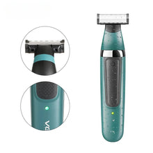 Load image into Gallery viewer, Foil and Dual-sided Blades Waterproof Shavers Rechargeable Beard Trimmer Razor Electric Body Shaver for Men
