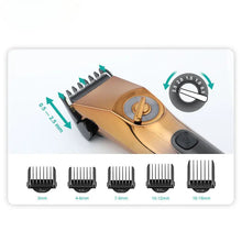 Load image into Gallery viewer, Adjustable Hair Clipper Electric Hair Trimmer For Men  Beard Machine Barber Hair Cutting Kit For Men Rechargeable
