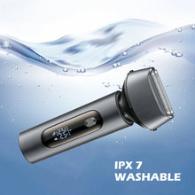 Load image into Gallery viewer, Professional Electric Razor Waterproof Beard Trimmer Portable Razor Reciprocating Rechargeable Shaver for Men
