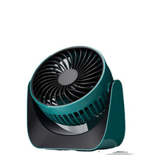 Load image into Gallery viewer, Wide-angle Air Supply Desktop Mini Usb Rechargeable Turbo Electric Fan Mute Portable Dormitory Small Sppliances Strong Wind
