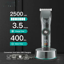 Load image into Gallery viewer, Cordless Professional Hair Clipper For Barber Salon Home Hair Trimmer For Men Beard &amp; Hair Cutting Machine Lithium
